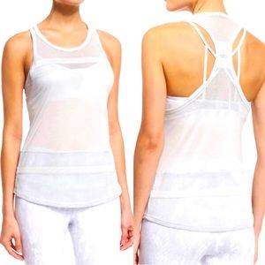 ALO Yoga Mesh Racer Back Tank